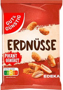GUT&GÜNSTIG pikant gewürzt Erdnüsse 150,0 g