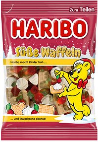 Thumbnail - HARIBO Süße Waffeln Fruchtgummi 175,0 g