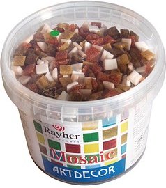 Rayher Mosaiksteine mehrfarbig, 1 Pack