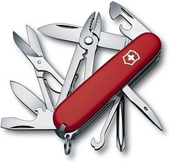 VICTORINOX Schweizer Taschenmesser Deluxe Tinker rot, 1 St.