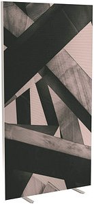 PAPERFLOW Trennwand easyScreen Industrial, 61163 bunt 94,0 x 173,4 cm, 1 St.