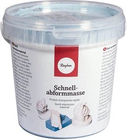 Rayher Gießpulver Schnellabformmasse 500,0 g beige