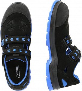 Thumbnail - atlas® Herren S1P Sicherheitssandalen SL 465 XP ESD schwarz Größe 42