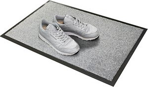Mercury Fußmatte Alpha hellgrau 60,0 x 80,0 cm