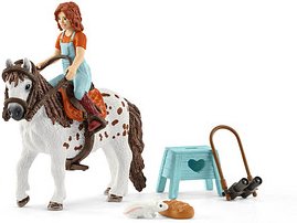 Schleich® Horse Club 42518 Mia & Spotty Spielfiguren-Set