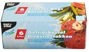 45 STARPAK Gefrierbeutel 6,0 l