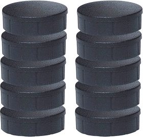 MAUL Magnete schwarz, Kunststoff Ø 2,0 cm, 10 St.