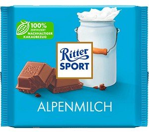 Ritter SPORT Alpenmilch Schokolade 250,0 g