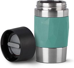 Thumbnail - emsa Isolierbecher Travel Mug Compact petrol 300,0 ml, 1 St.
