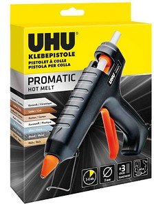 UHU PROMATIC HOT MELT Heißklebepistole schwarz, orange, 1 St.