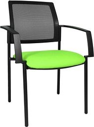 Thumbnail - Topstar Besucherstühle BtoB 10 BB200A G050 grün, schwarz Stoff, 2 St.