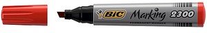 BIC MARKING® 2300 ECOlutions® Permanentmarker rot 3,7 - 5,5 mm, 1 St.