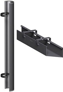 geramöbel Flex Kabelwannen-Set 80,0 cm grau