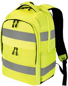 DICOTA Rucksack Hi-Vis Recycling-PET gelb 25,0 l