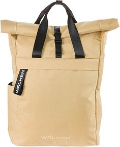 Thumbnail - Walker Schulrucksack Roll Top Kunstfaser apricot