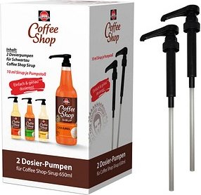 SCHWARTAU Pumpaufsatz Coffee Shop schwarz, 2 St.