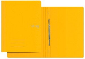 VON LEITZ Schnellhefter Karton gelb DIN A4