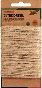 folia Kordel Jute rauh beige 3,0 mm x 20,0 m