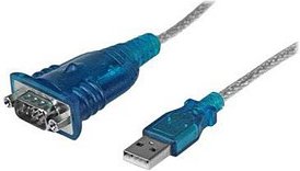 StarTech.com USB 2.0 A/RS232 Kabel 0,4 m grau, 1 St.