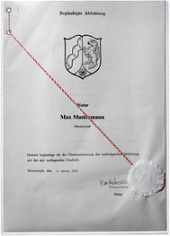 DURABLE Dokumentenhüllen transparent A4, 10 St.