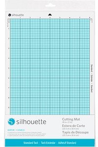 Silhouette CUT-MAT-8 Schneidematte für Schneideplotter normal klebend 203 x 305 mm (8 x 12 Zoll)