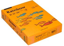 Thumbnail - Rainbow Kopierpapier COLORED PAPER mittelorange DIN A4 80 g/qm 500 Blatt