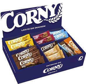 CORNY Sortimentskarton Müsliriegel 64 Riegel