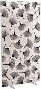 PAPERFLOW Trennwand easyScreen Black & White, 62433 bunt 94,0 x 173,4 cm, 1 St.
