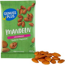 GENUSS PLUS MANDELN 150,0 g