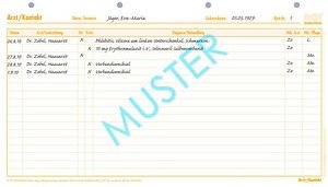 BOI Arzt/Kontakt (A) + (S) Formulare, 50 St.