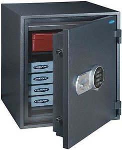 Thumbnail - ROTTNER Tresor Sydney 55 mit Feuerschutz anthrazit 44,5 x 45,0 x 51,5 cm