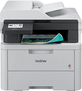 Thumbnail - brother MFC-L3740CDWE 4 in 1 Farblaser-Multifunktionsdrucker grau, brother EcoPro Ready