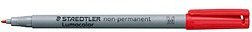 STAEDTLER Lumocolor Folienstift rot 1,0 mm non-permanent, 1 St.