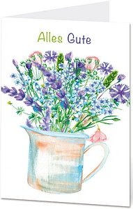 LUMA Glückwunschkarte Alles Gute DIN B6