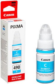 Thumbnail - Canon GI-490 C cyan Tintenflasche