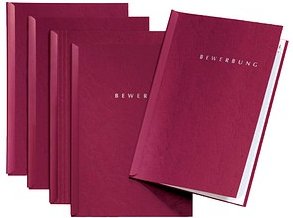 5 PAGNA Bewerbungsmappen Start DIN A4 rot