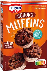 Dr. Oetker Schoko Muffins Backmischung 345,0 g