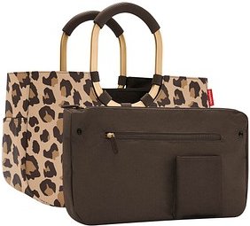 reisenthel® Einkaufskorb loopshopper M Kunstfaser frame leo macchiato