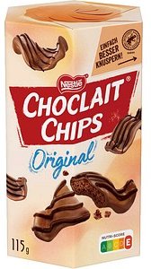 Nestlé Choclait Chips Original Schokolade 115,0 g