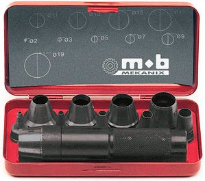 Thumbnail - PEDDINGHAUS Satz 3-20 mm Locheisen 11-teilig