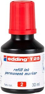 edding Nachfülltinte T 25 rot