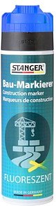 STANGER Bau-Markierer Markierungsspray neonblau 500,0 ml, 1 St.