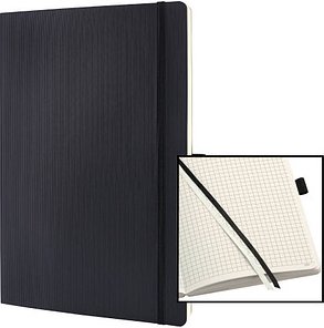 Thumbnail - SIGEL Notizbuch Conceptum® ca. DIN A4 kariert, schwarz Softcover 194 Seiten