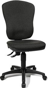 Topstar Bürostuhl Point 80, 8180 G22 Stoff anthrazit, Gestell schwarz