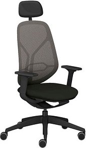 sedus Bürostuhl se:kit Membran, SN-821/101 Stoff schwarz, Gestell schwarz