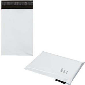 Thumbnail - docuCARE® Folienversandtaschen classic light DIN B5 ohne Fenster weiß 100 St.