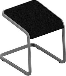 Quadrifoglio Hocker C-STOOL OCSTOB01/2M6O schwarz, 1 St.