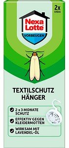Nexa Lotte® Mottenschutz Textilschutz Hänger weiß, 2 St.