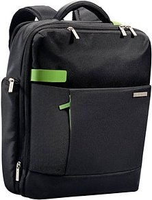 LEITZ Laptop-Rucksack Complete 15,6 Zoll Smart Traveller Kunstfaser schwarz bis 39,6 cm (15,6 Zoll)