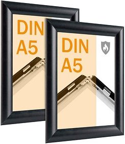 SPRINTIS Klapprahmen schwarz 14,8 x 21,0 cm, 2 St.